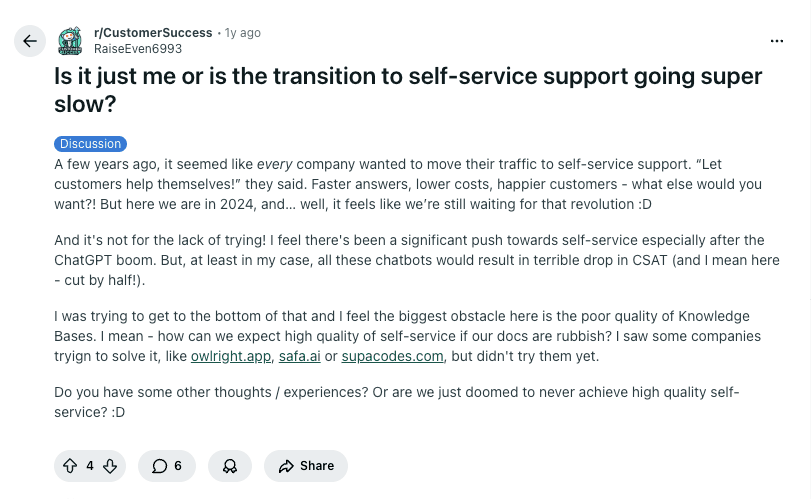 Uncover Real Customer Pain Points